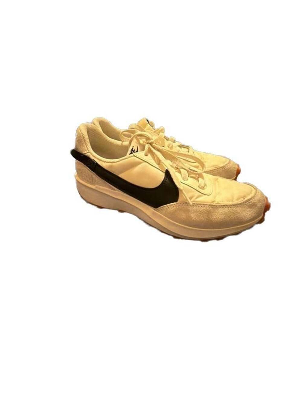 Nike Waffle Debut Women's Sneakers in Sanddrift and Black